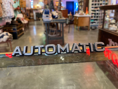 Automatic Car Emblem