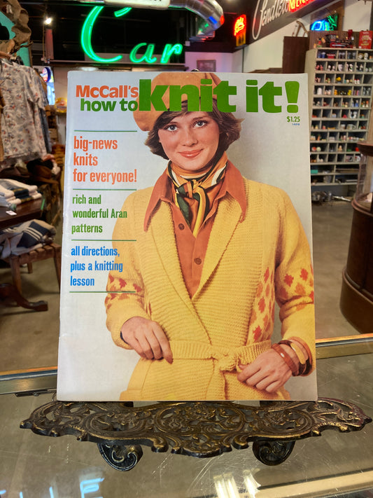 McCall's How to Knit it! Magazine