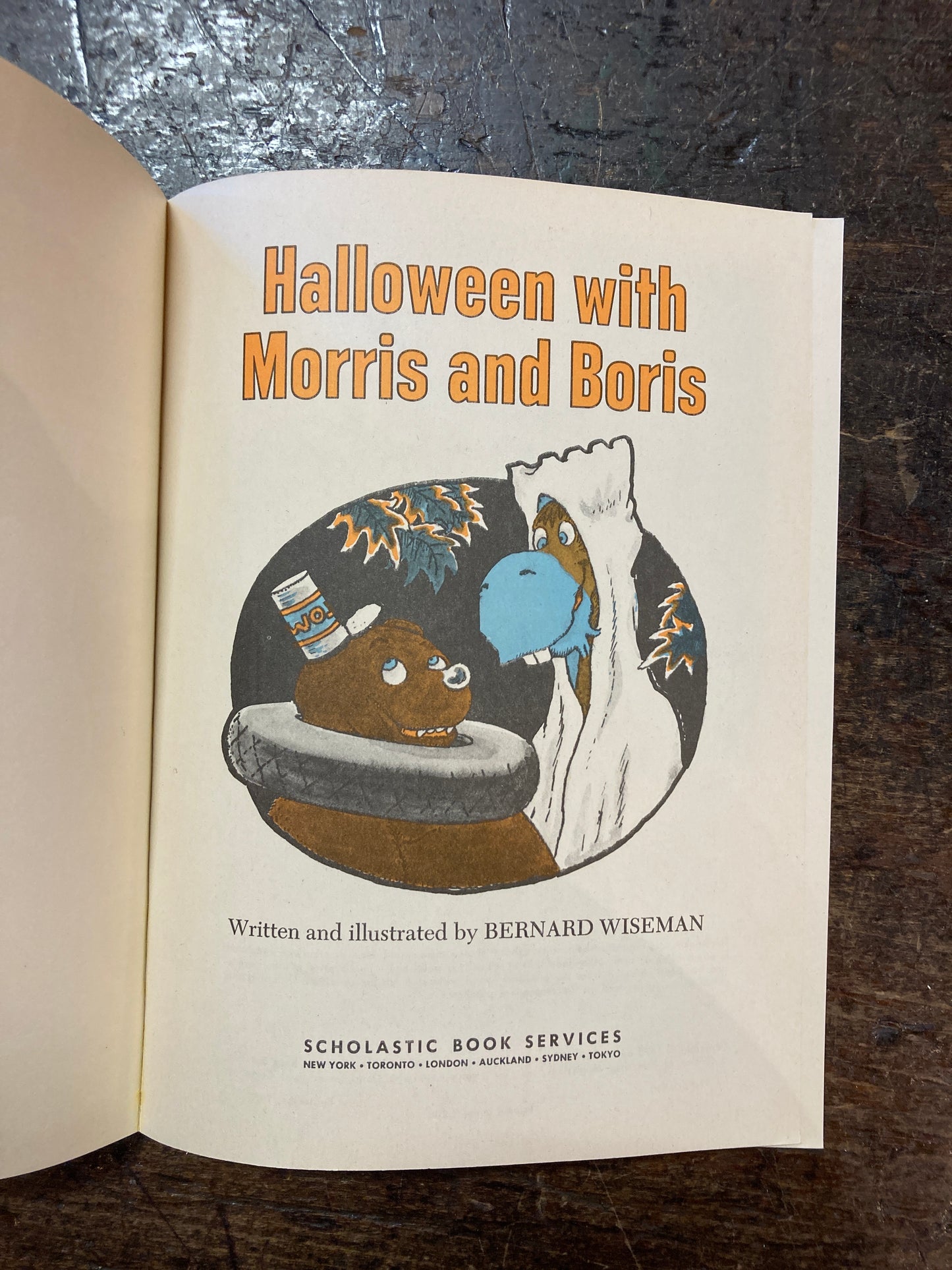 Halloween with Morris and Boris