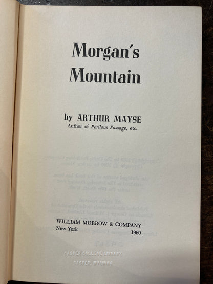 Morgan's Mountain by Arthur Mayse