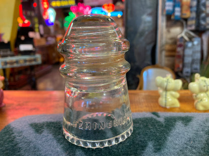 Hemingray - 9 Clear Glass Insulator