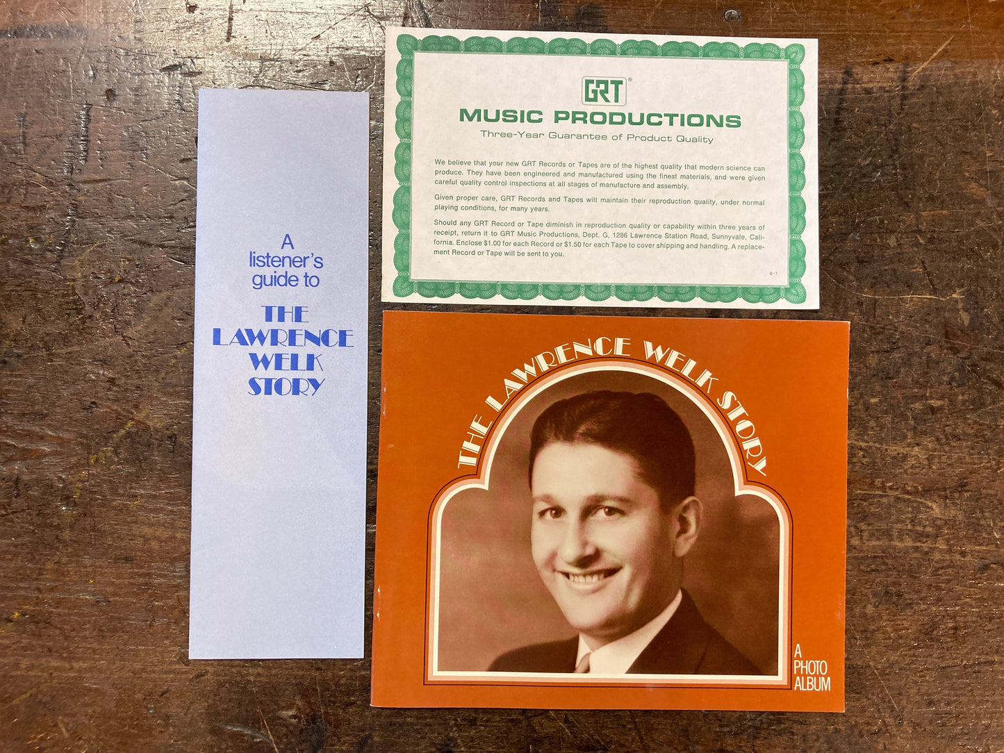 The Lawrence Welk Story record box set