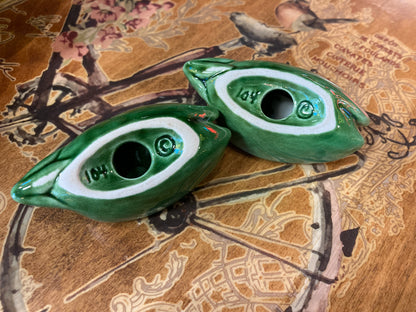 Two Peas in Pods Salt & Pepper Shakers