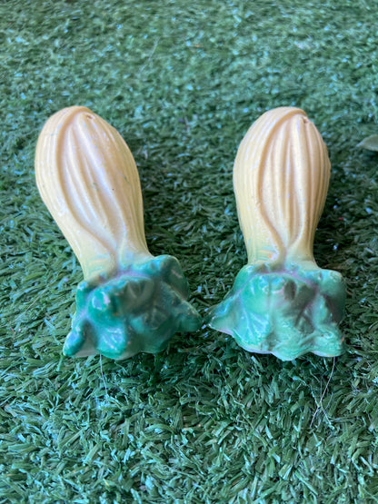 Leeks Salt & Pepper Shakers