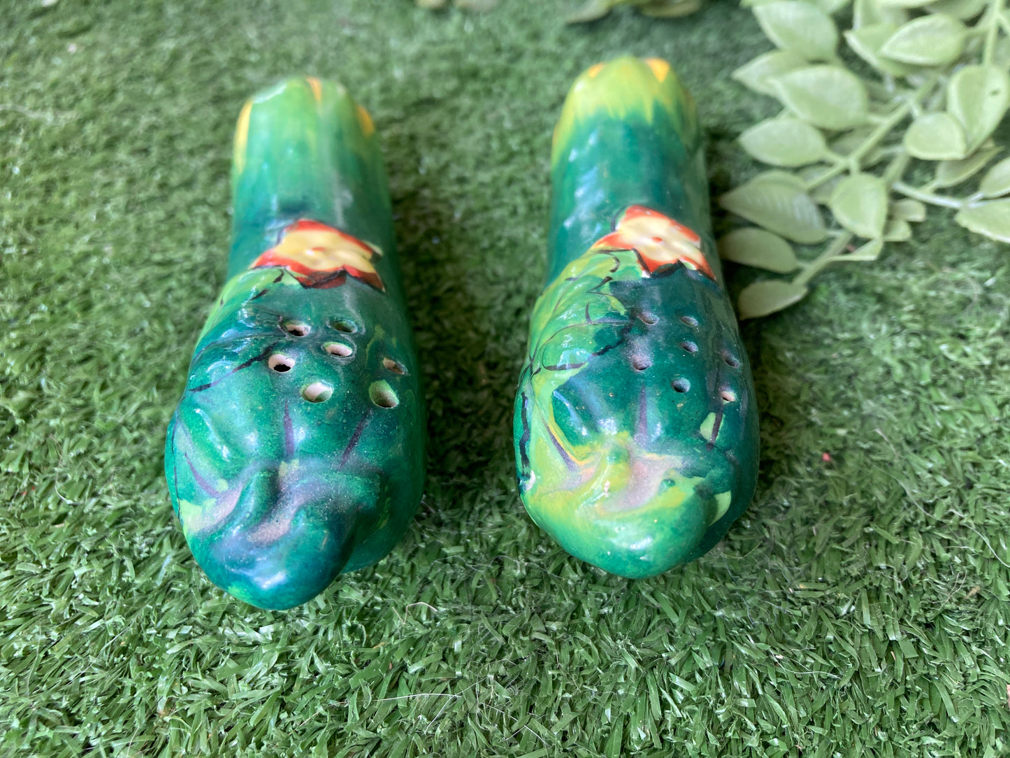 Zucchini  Salt & Pepper Shakers