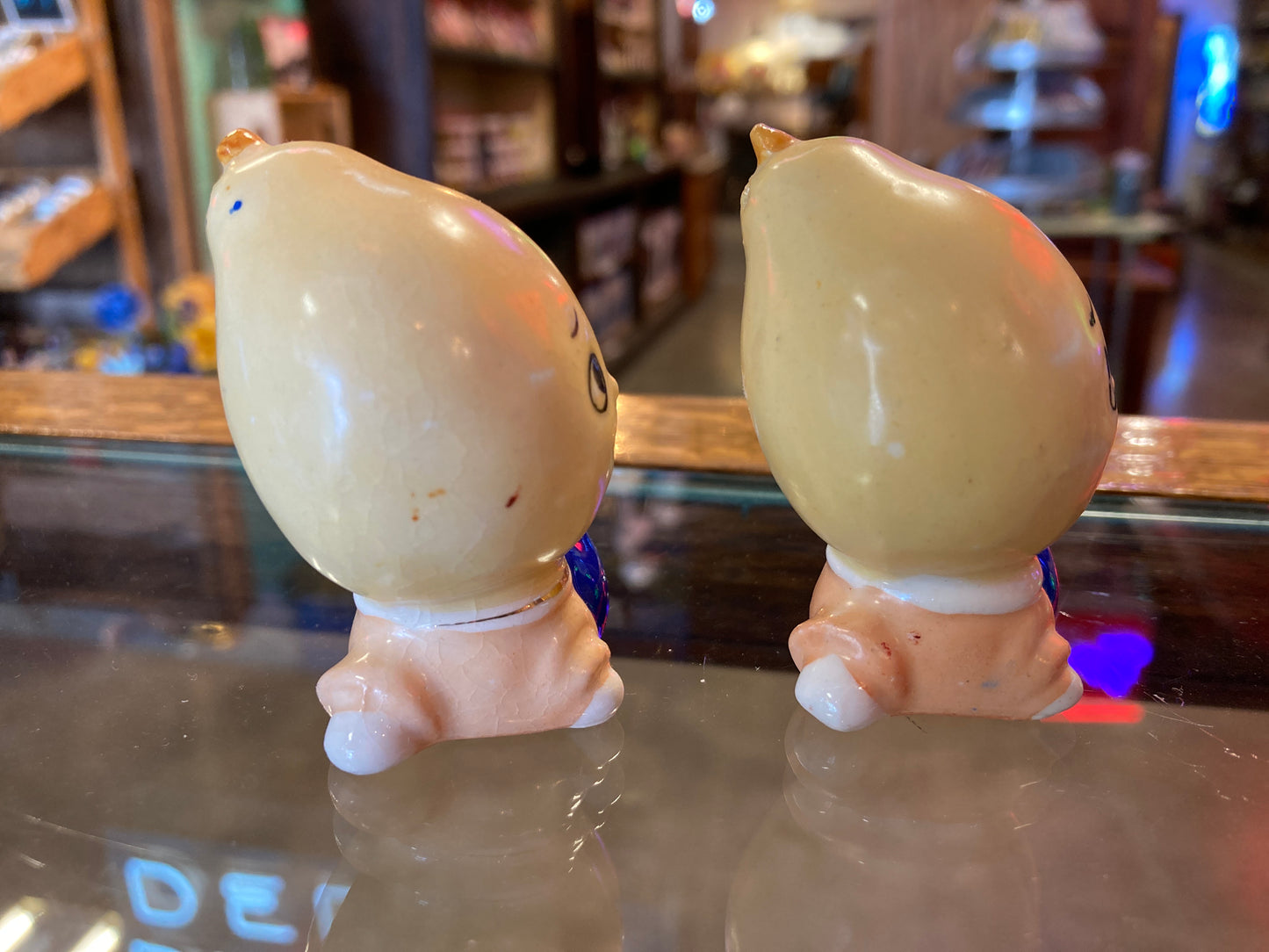 Anthropomorphic Pears Salt & Pepper Shakers