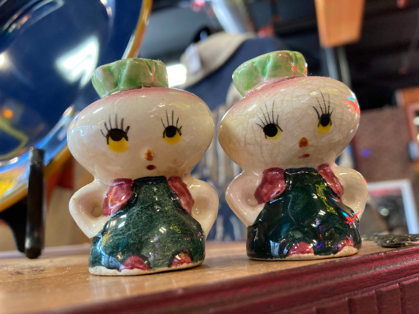 Turnip Salt & Pepper Shakers