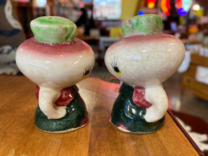 Turnip Salt & Pepper Shakers