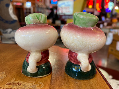 Turnip Salt & Pepper Shakers