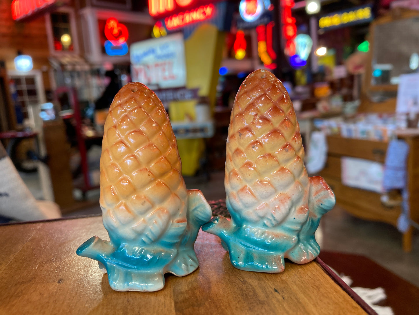 Pinecone Salt & Pepper Shakers