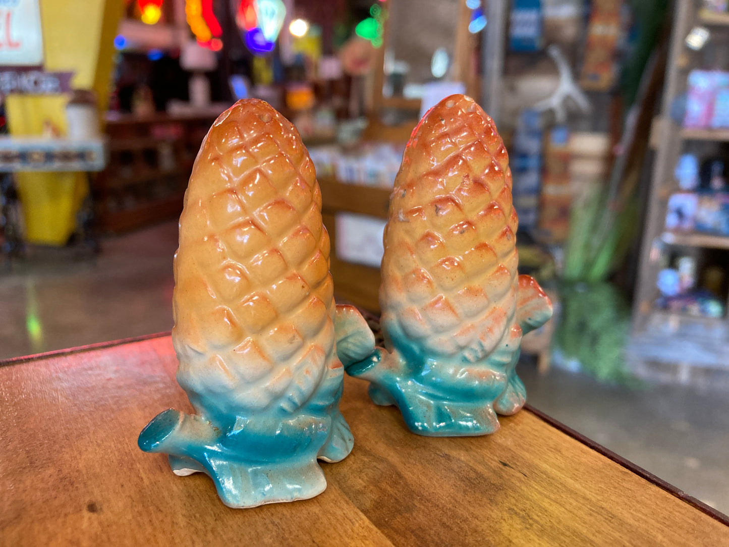 Pinecone Salt & Pepper Shakers