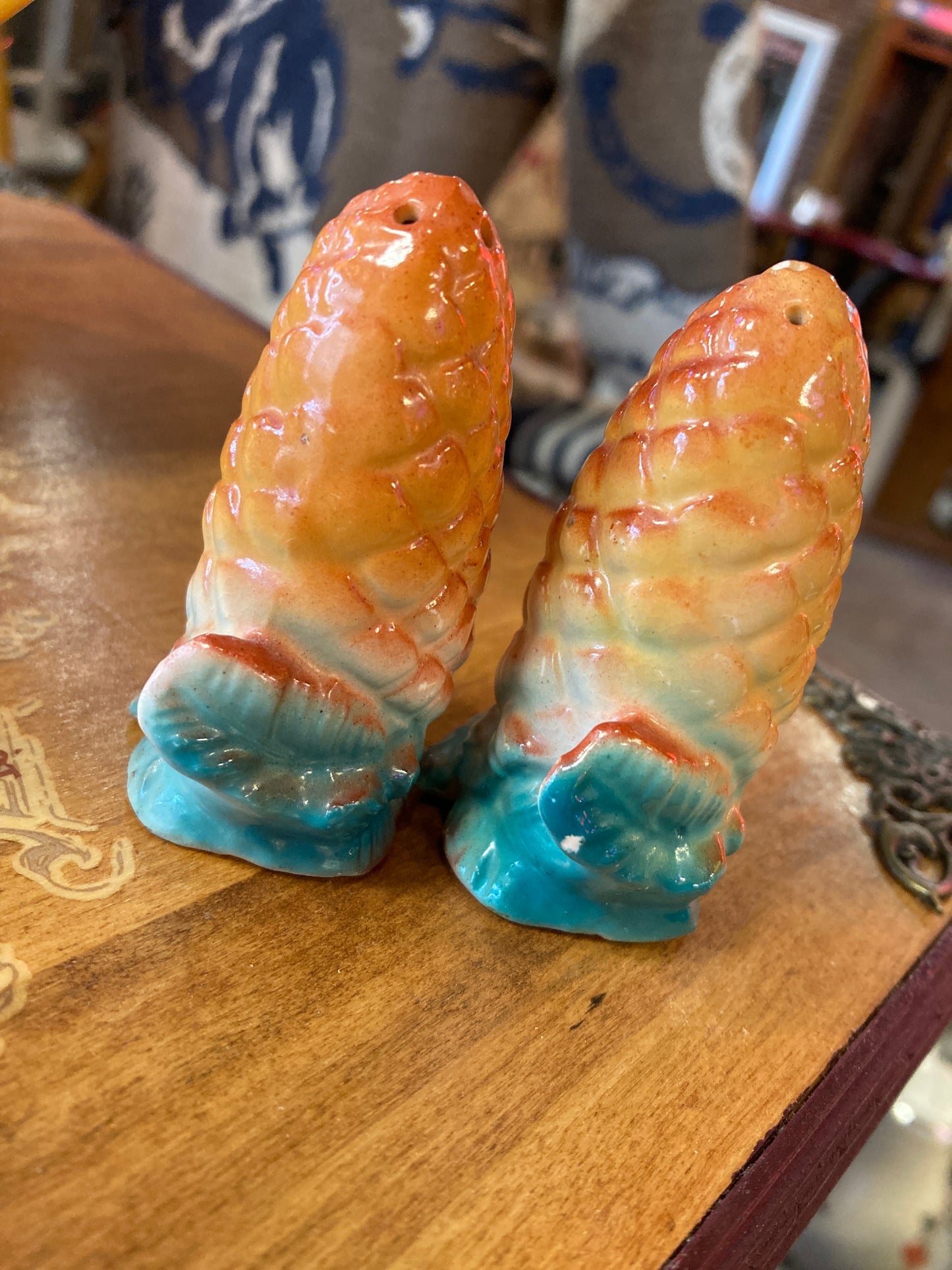 Pinecone Salt & Pepper Shakers