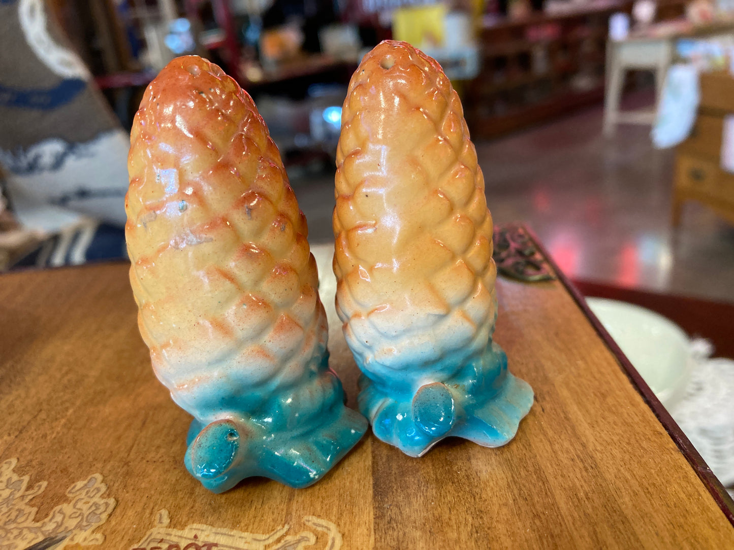 Pinecone Salt & Pepper Shakers