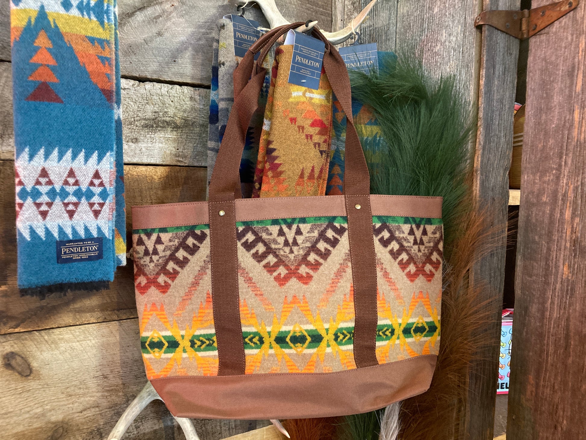 Pendleton Zip Tote