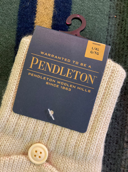 Pendleton Glacier Stripe Convertible Fingerless Mittens