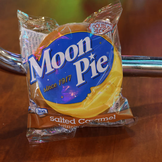 Salted Caramel Moon Pie