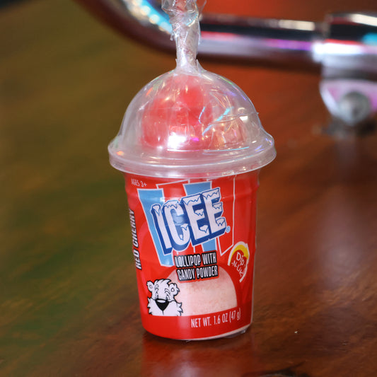 ICEE Lollipop with Candy Powder