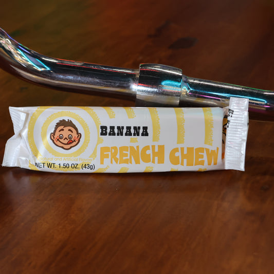 French Chew Banana Flavored Chewy Taffy