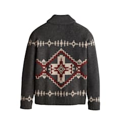 Pendleton Four Corners Zip Sweater: Four Corners Charcoal