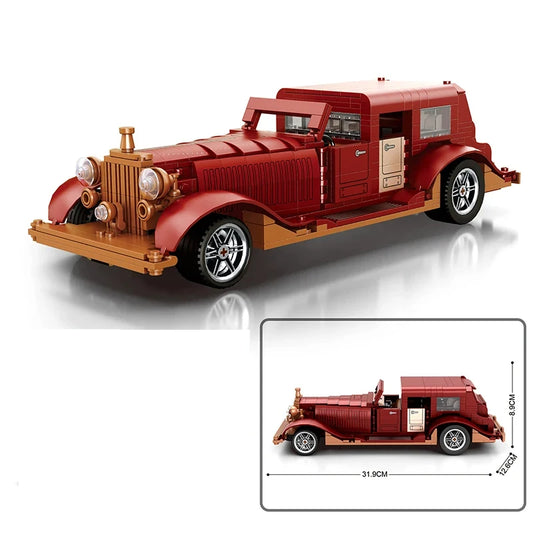 Phantom Vintage Building Blocks Toy Car