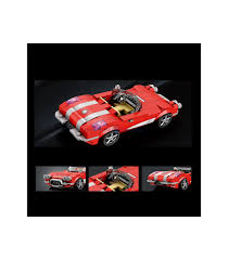Corvette C1 Building Blocks Toy Car