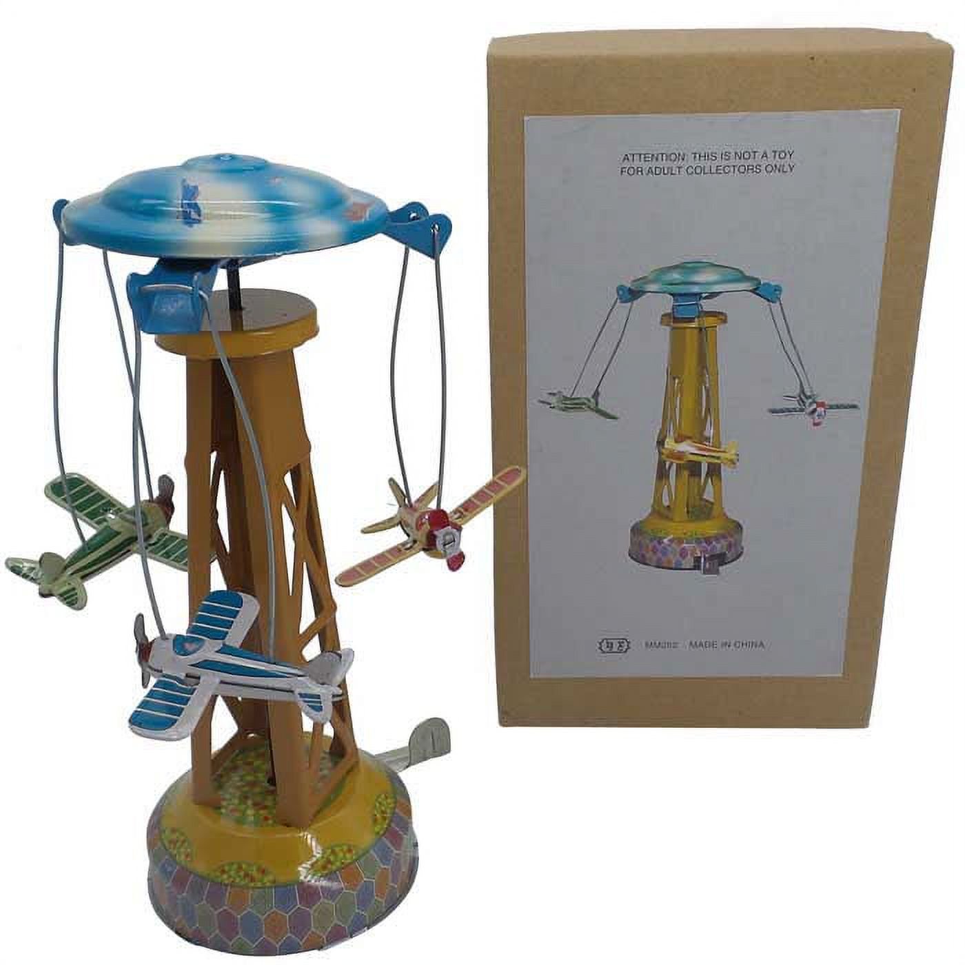 Plane Ferris Wheel Tin Toy