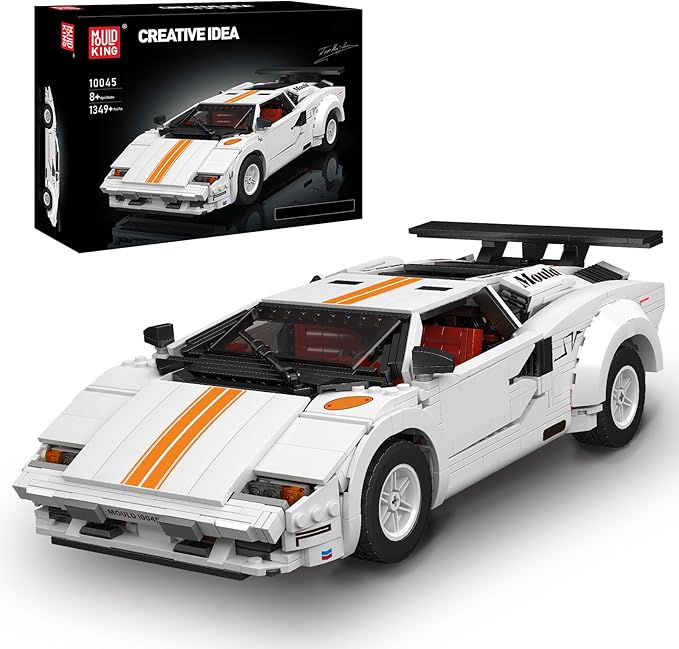 Lamborghini Countach Building Blocks Toy Car