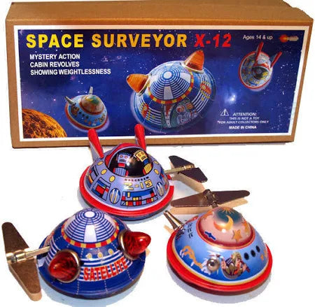 Space Surveyor Wind Up 3 Piece Set