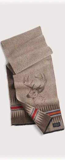 Pendleton Jacquard Scarf in Sawtooth Buck