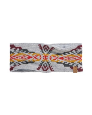 Pendleton Fleece Lined Headband in Autumn Birch Grey