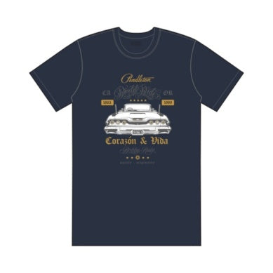 Pendleton Bobby Ruiz Classic Car Graphic Tee in Midnight Blue multi