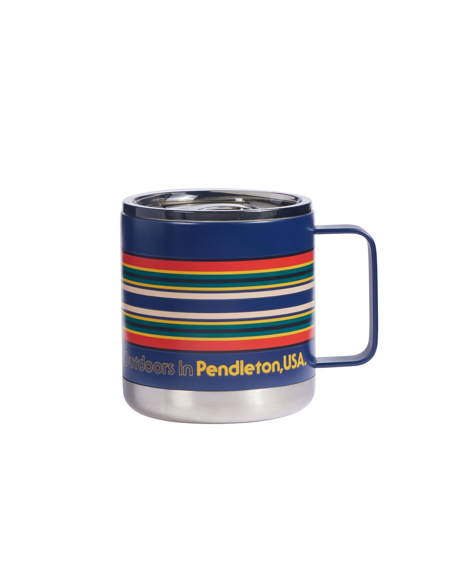 Pendleton 15 oz camp mug in Yakima  Camp Stripe