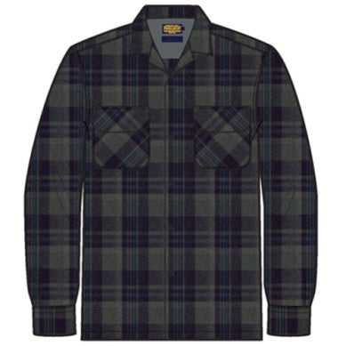 Pendleton Men's Board Shirt in Slate Multi Plaid