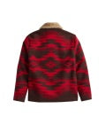 Pendleton Men's Silverton Coat in Crown Point Red