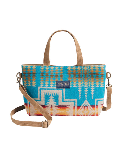 Pendleton Mini Tote in Harding Turquoise