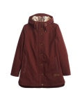 Pendleton Women's Cedar Creek Canvas Parka in Raisin
