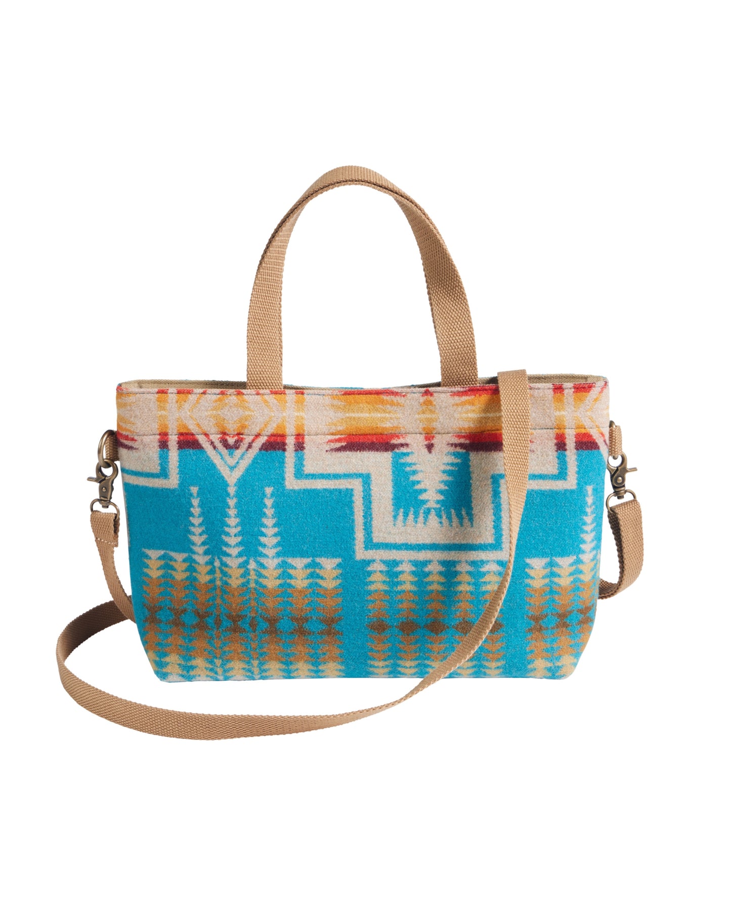Pendleton Mini Tote in Harding Turquoise