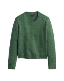 Pendleton Women's Green Heather Crew Neck Sweater