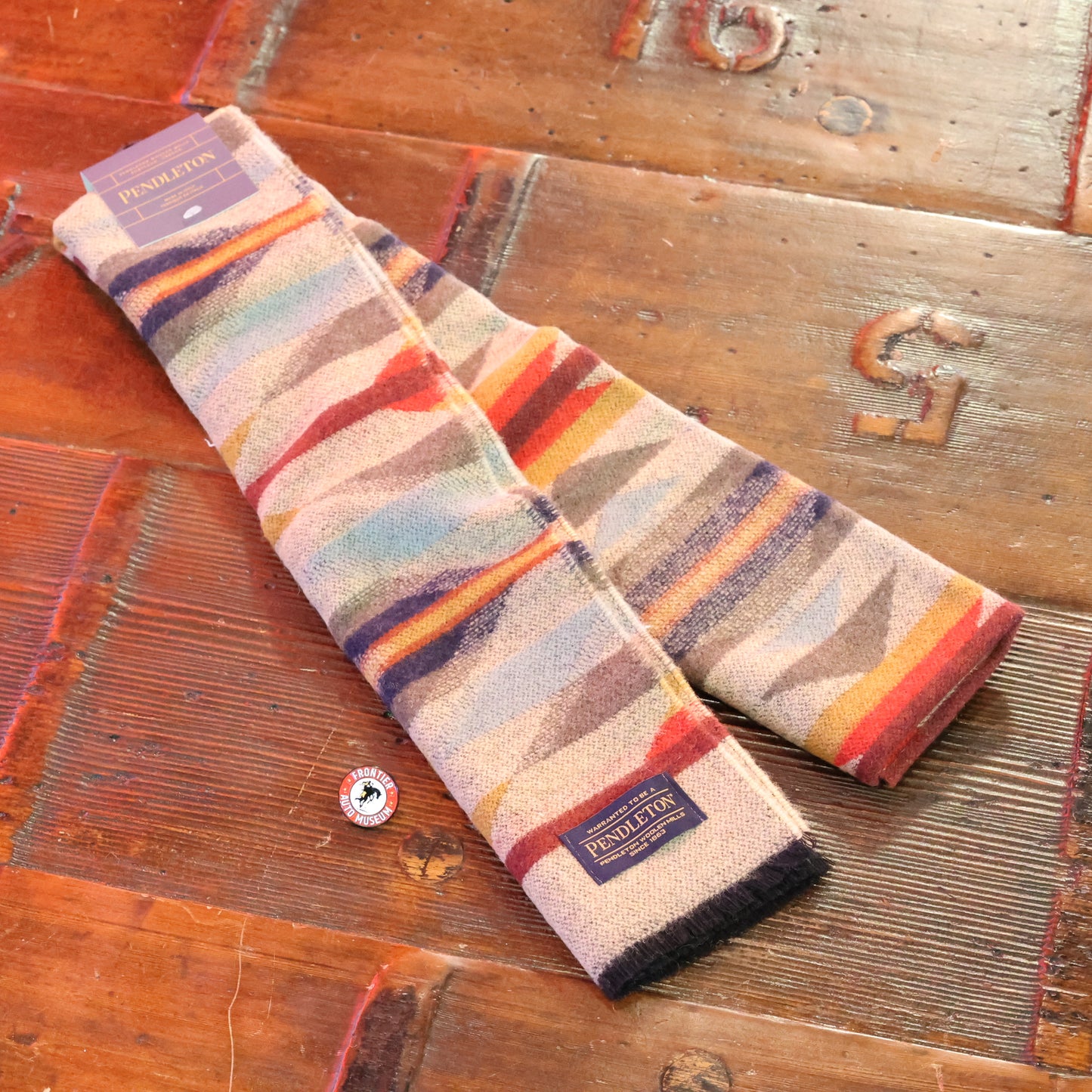 Pendleton Jacquard Scarf in Wyeth Trail.