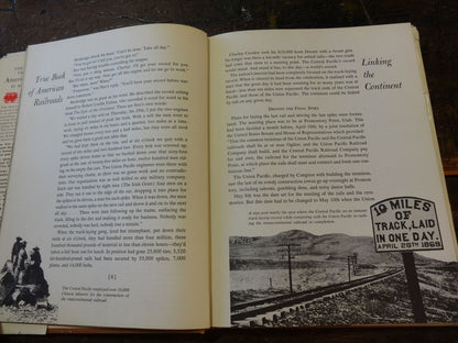 The Illustrated True Book of American Railroads by Robert N. Webb