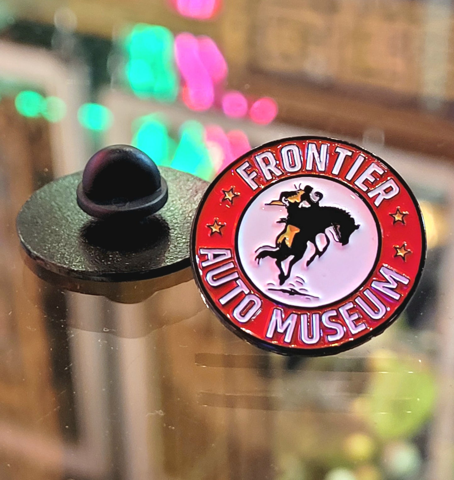 Frontier Auto Museum Lapel Pin