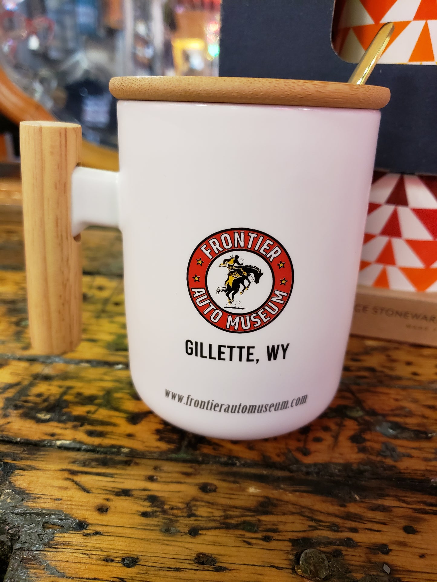 Cruising Wyoming Frontier Auto Museum Mug