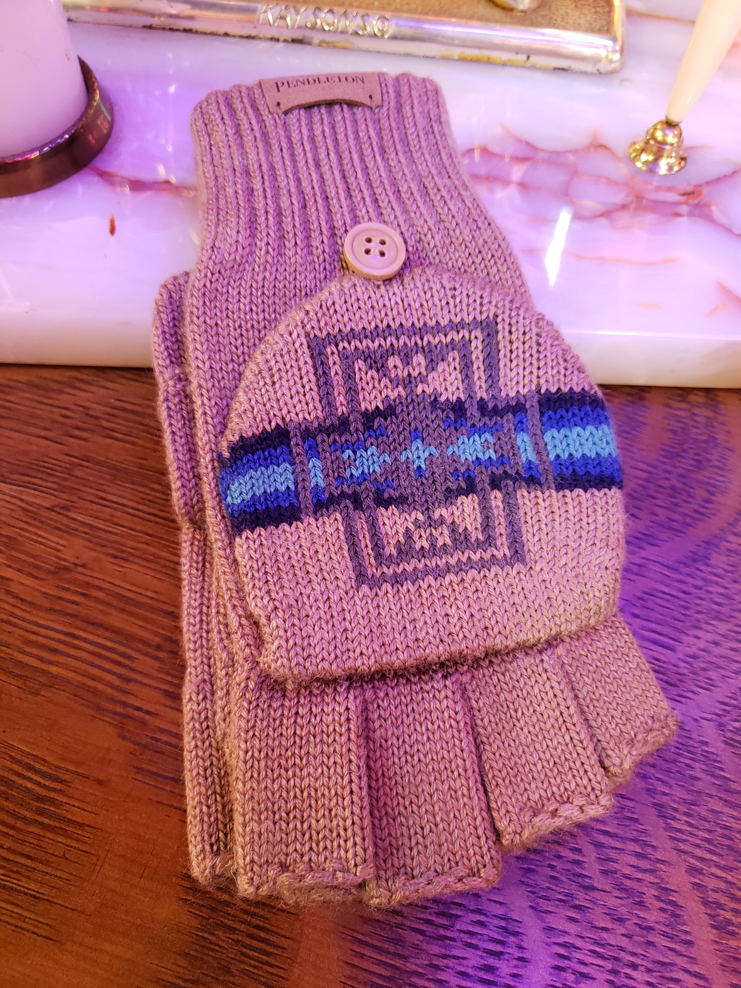 Pendleton Convertible Fingerless Gloves