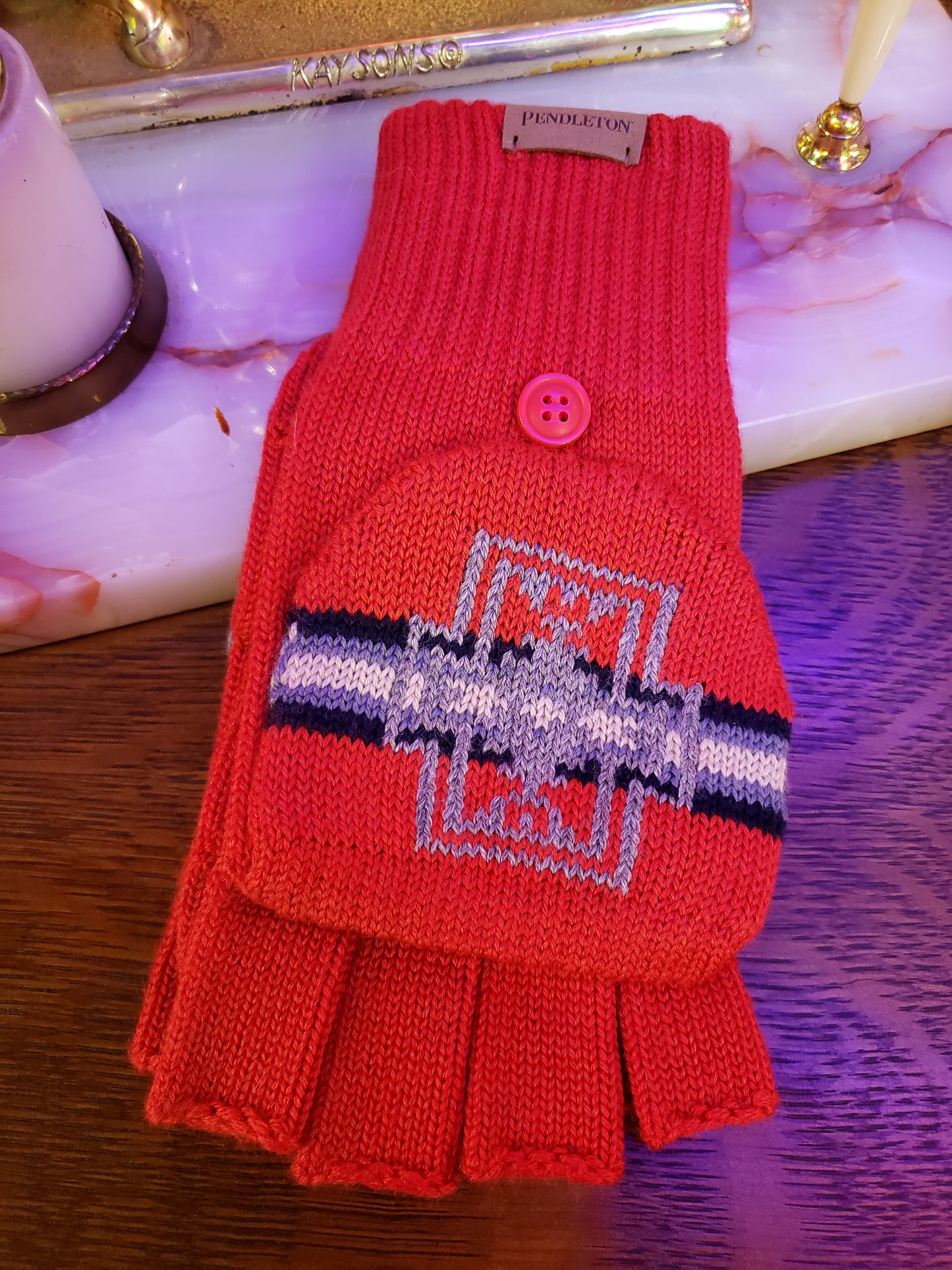 Pendleton Convertible Fingerless Gloves