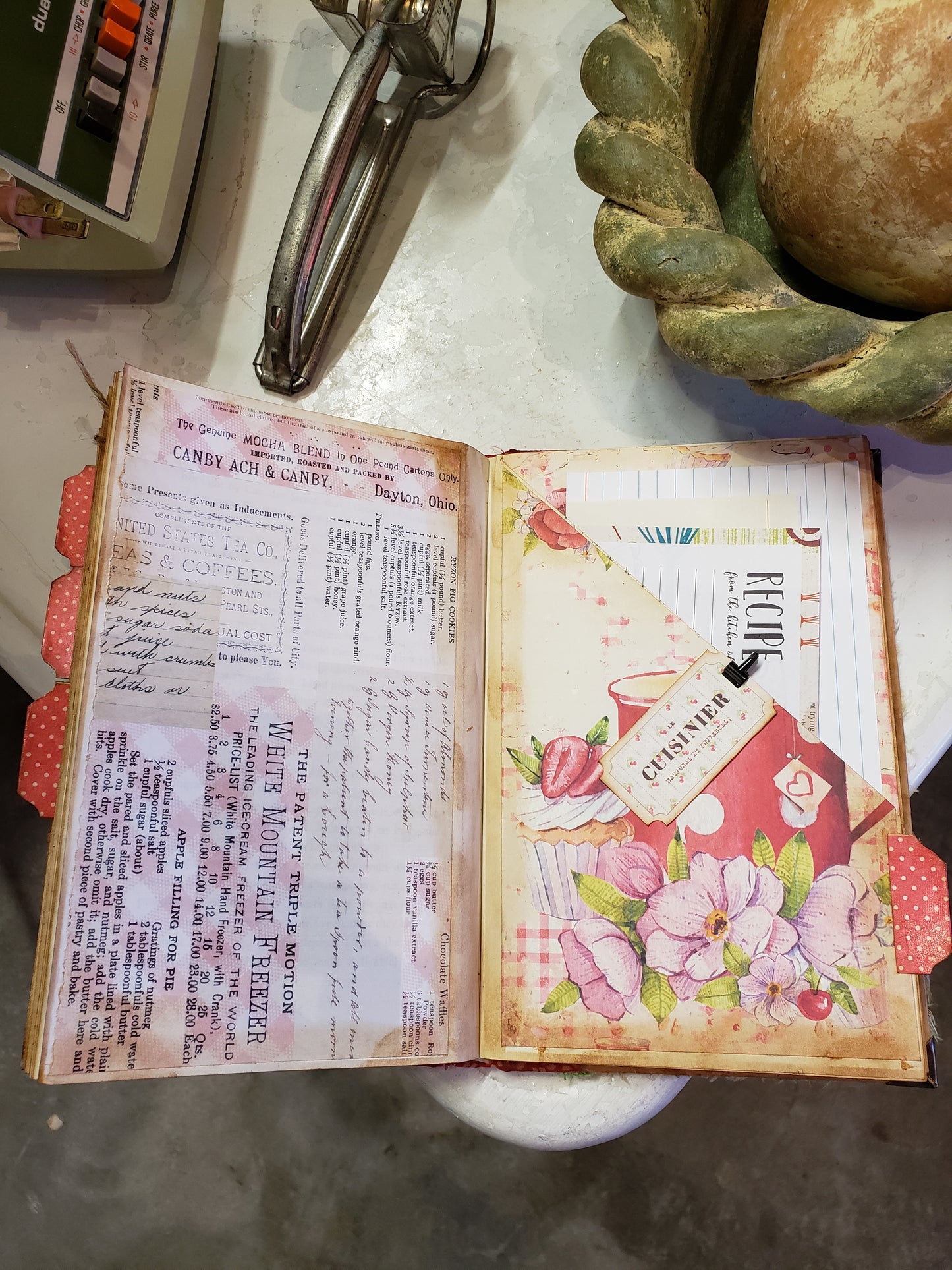 Handmade Recipe Book