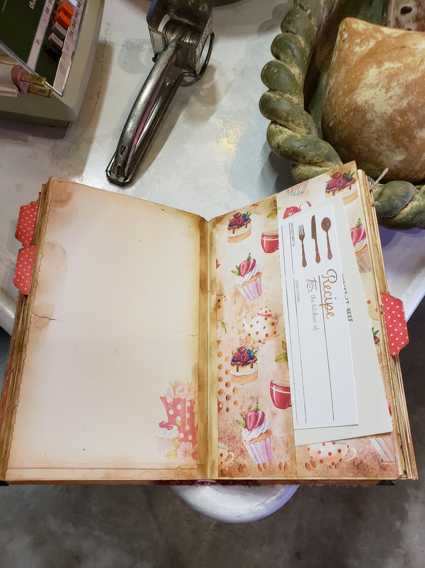 Handmade Recipe Book