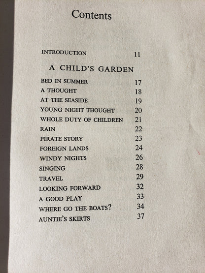 A Child's Garden of Verses, by Robert Louis Stevenson