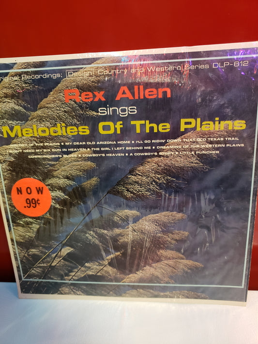 Rex Allen sings Melodies of the Plains