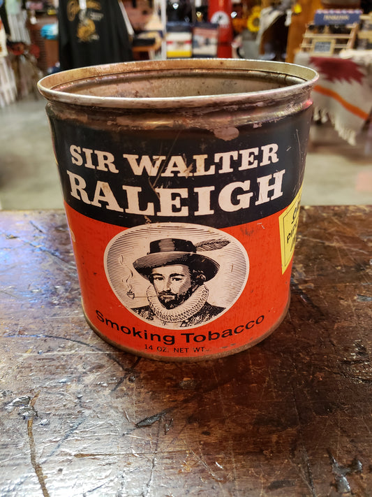 Sir Walter Raleigh Tobacco tin (no lid)