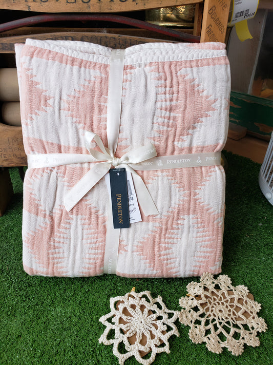 Pendleton Organic Cotton Woven Baby Blanket